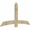 Ekena Millwork Bellingham Rough Sawn Timber Gable Bracket, Douglas Fir, 72"W x 39"H x 2"D x 6"F, 13/12 Pitch GBW072X39X0206BEL00RDF - alternate 5